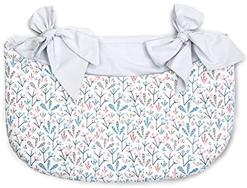 Amilian Betttasche zum Einhängen; Spielzeugtasche; Babybetttasche; Windelntasche; Spielzeughalter; Aufbewahrungstasche; Babybett Organizer für Kiderbett, Laufgitter, Kinderzimmer, Babybett; Design119