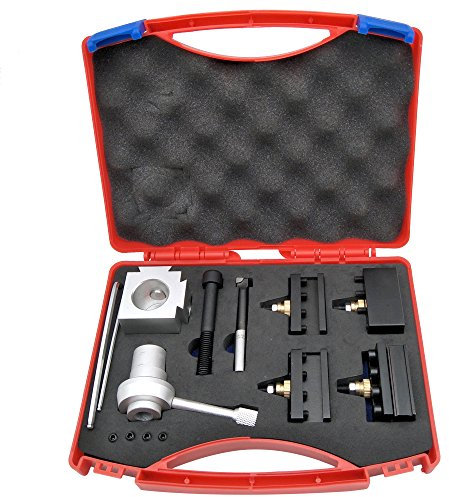 Mini Lathe Tool Kit, Weytoll Mini Quick Change Tool Lathe Tool Holder Post Cutter Holder Screw Kit Set Boring Bar Turning Facing Holder Wrench
