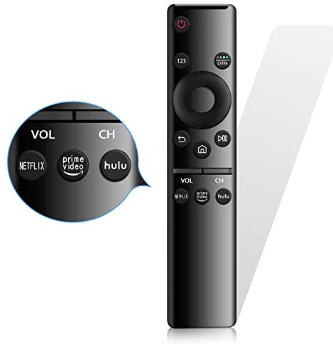 Universal Samsung Smart Tv Remote Control for Samsung LCD LED UHD HDR QLED SUHD Frame Curved HDTV 4K 8K 3D Smart TVs,with Netflix, Prime Video,hulu Buttons