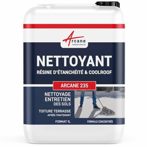 Nettoyant pour cool roof et résine d'étanchéité - 1 L - ARCANE INDUSTRIES