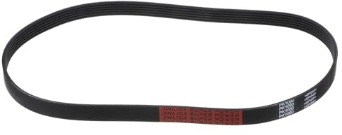 sourcing map 6K425/6PK1080 Serpentine Belt 6 Ribs 1080mm Length x 21mm Width x 5mm Height, EPDM Poly V Belt, Multi Wedge Micro V Belt for Vehicle