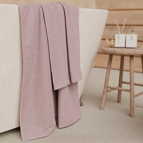 PETTI Artigiani Italiani - Asciugamani Bagno in 100% Spugna di Cotone, Set Asciugamani 1+1, 2 Pezzi 1 Asciugamano Viso e 1 Asciugamano Mani, Asciugamani Cipolla