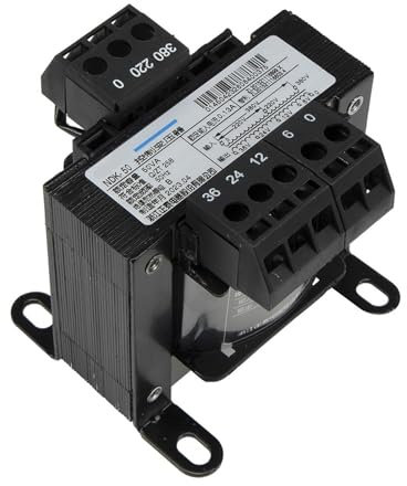 CAYUND Trasformatore di Controllo NDK-50 Trasformatore di Potenza di Controllo Tipo NDK Ingresso 380V/220V 220V 110V 36V 24V 12V 6V Uscita NDK-50VA(6V 24V 36V 110V)