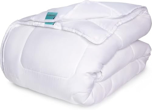 Wendre Piumino Matrimoniale 4 Stagioni 240x260 – Piumino Doppia Temperatura con 2 Piumini Separati (150+250 GSM) – Certificato OEKO-TEX, Lavabile e Anallergico