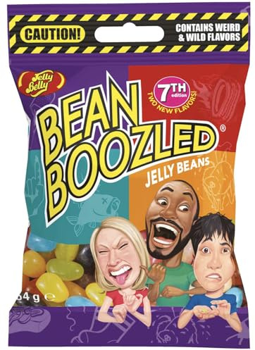 Bean Boozled 'Edition 6' Refill - Bonbons Délicieuses Friandises Surprises aux Saveurs Intenses, Idéales pour les Amateurs de Gourmandises, Parfaite pour les Fêtes - Compatible avec jelly belly - 54g