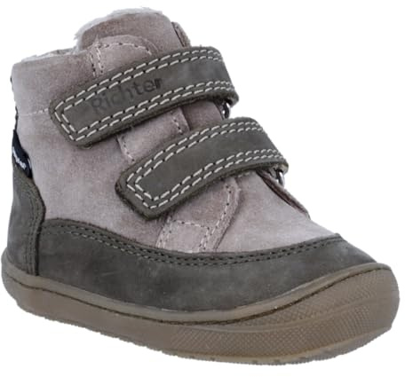 Richter Maxi, Scarpe per Chi Inizia a Camminare Bimbo 0-24, Yerba Crepe, 22 EU