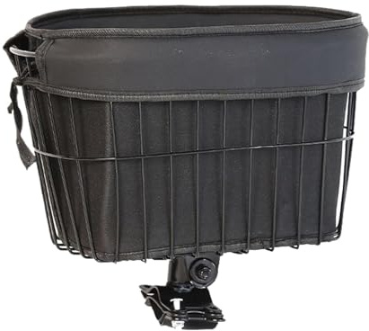 Cesta de perro para bicicleta, cesta de bicicleta para perros | Cesta de bicicleta para mascotas | Condure de viaje para mascotas para bicicleta de montaña, cachorro que transporta suministru