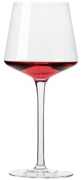 Copa de vino cuadrada hecha a mano, copa de vino alta para restaurante y hogar, grande