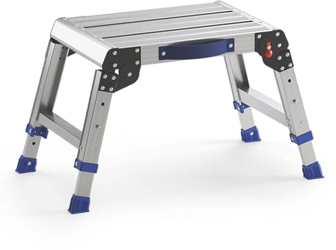 Loyoda Klapptritt Alu Arbeitsplattform höhenverstellbar 3-stufig 200 kg