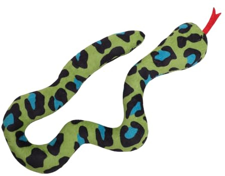 Fabater Jouet Interactif Serpent Herbe-aux-Chats pour Chaton, Jouet à Mâcher Flexible et Durable pour Brûler de L'énergie et Réduire l'anxiété à L'intérieur (Green)