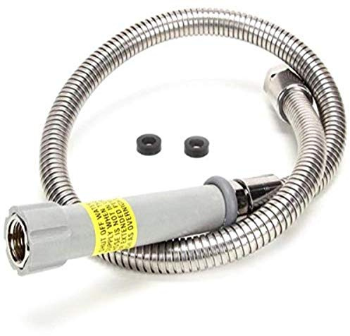 T&S mässing B-0036-H 36 tum flexibel rostfri stålslang