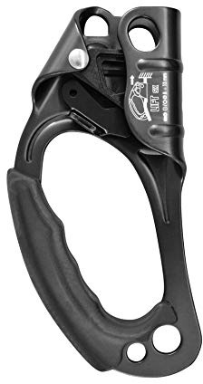 Kong. Lift. 1 Maniglia Sinistra per Risalita su Corde. Camma Dotata di Sistema Anti-Ribaltamento. Made in Italy. CE EN 567, CE EN 12841/B. Alluminio. 225g. Nero.