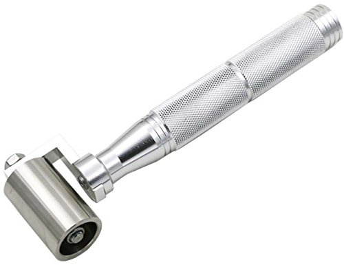 DreamColor Stainless Steel 40mm Wallpaper Edge Seam Roller Flat Pressure Roller
