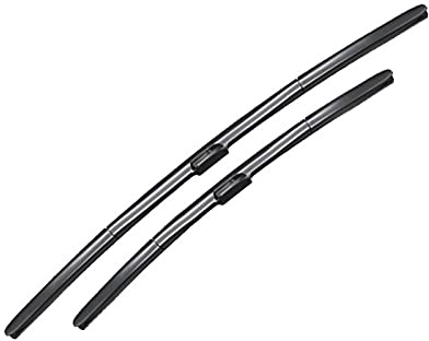 XHSM Limpia Parabrisas escobillas Cuchillas de limpiaparabrisas Frontales para Nissan para Qashqai J11 2013-2020 Parabrisas Plana Limpia Parabrisas