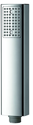VIGOUR Stabhandbrause white 1-strahlig verchromt WHITESTABHB