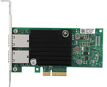 Beufee Tarjeta De Red De Servidor Gigabit Ethernet De Doble Puerto, Tarjeta De Red De 10 GB, Tarjeta De Red Pcie De 10gb, Tarjeta WiFi Ax210, Tarjeta Ethernet Pcie