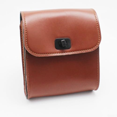 Hartschalen-beständige Satteltasche zum Aufhängen, tragbare Werkzeugtasche für Motorräder, Fahrräder (Braun)