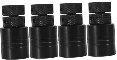 JECOMPRIS 4stücke Screw Jack Heavy Duty Einstellbarer Schraubjack Für Maschinen Tragkraft Für Bau Und Automobilindustrie Stabiler Stützeinsatz Als Hebebock Und Unterlegplatte
