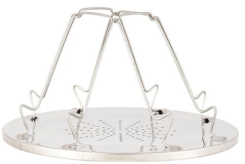 GisWell Grille-pain de camping à 4 tranches pour réchaud à gaz, grille-pain de camping pour cuisinière à gaz, mini étagère pour réchaud à pain, pliable, pour cuisinière à gaz, pique-nique, voyage