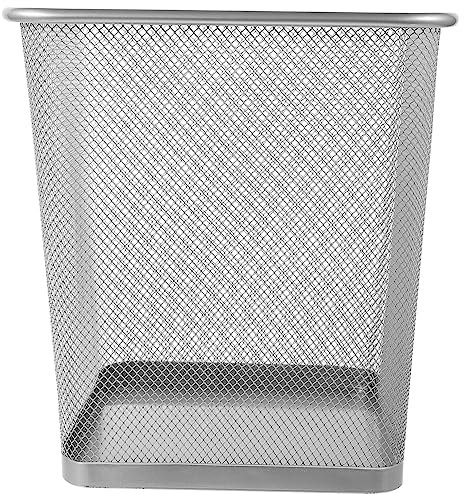 Holibanna Poubelle à Design Treillis Corbeille Ventilée Pour Bureau Et Maison Fer Idéale Pour Tri Des Déchets