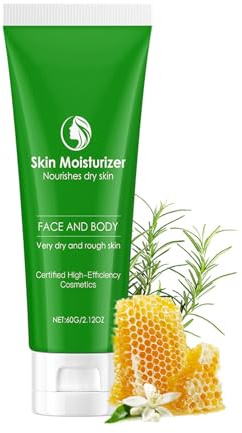 Skin Food Light Face & Body Butter,Dry Skin Moisturiser with Camomile and Rosemary Leaf,Hydrating Body Cream for All Skin Types, Men & Women, Natural Organic,Multiple Uses