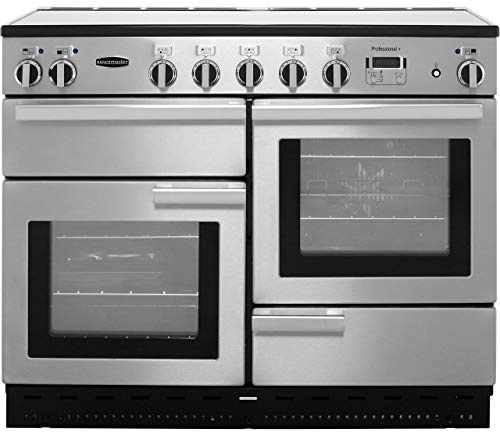 Rangemaster Professional Plus PROP110EISS/C 110cm wide Electric Range Cooker with Induction Hob - Stainless Steel - A/A Rated