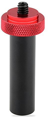 CAMVATE 15 mm Mikrofon Rod Halterung mit 1/4-20 Gewinde Loch auf der Top | 5 cm Länge