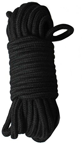 Secret Play Cuerda Bondage Negra - 1 Pieza