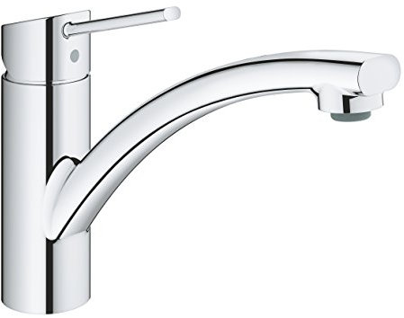 Grohe Swift Küche - Einhand-Spültischbatterie Schwenkbereich 140Degree, DN 15 30358000 Chrom mit hohem Auslauf