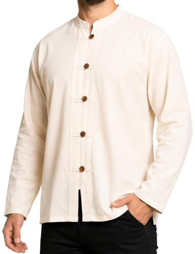 PANASIAM ShirtBEN-5Button, nature XL