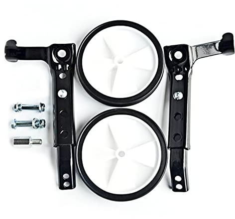 Rotelle di supporto per adulti, 18 20 22 pollici, coppia di ruote di supporto per bicicletta, universali, peso 100 kg, ruote ausiliarie per bambini, per adulti