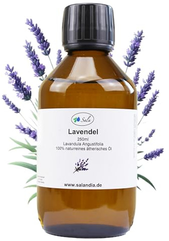 Sala Lavendelöl ätherisches Öl 38/40 naturrein 250 ml Glasflasche