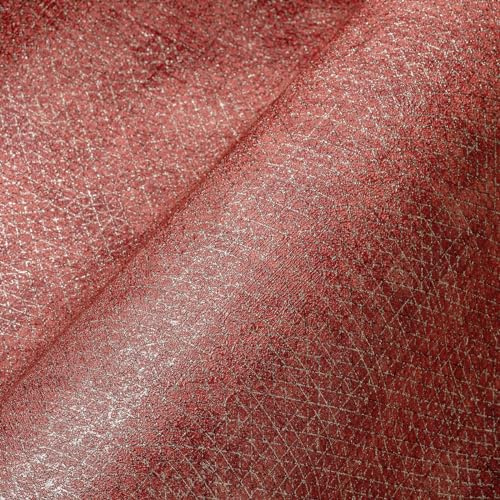 A.S. Création Unitapete Rot Gold THE BOS 388268 Vliestapete Metallic 10,05 m x 0,53 m Made in Germany