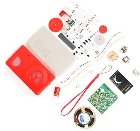 Build Your Own,Hx108-2 7 Tube Radio Electronic Diy Kit Electronic Learning Set Radio Parts