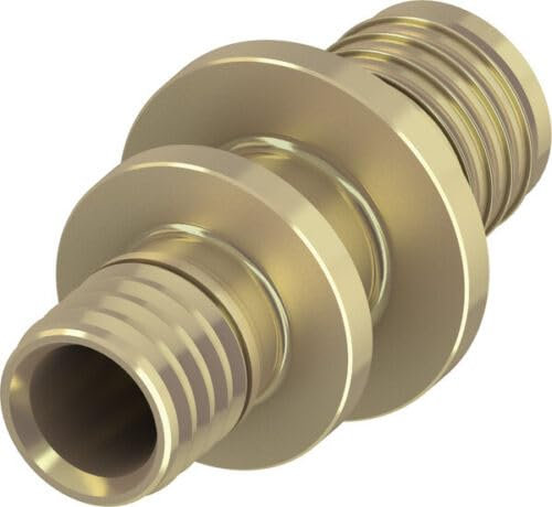 Tece 16/20/25/32 DVGW Messing Wandscheibe Winkel Kupplung T-Stuck (Kupplung reduziert Standard Messing, 25x16 (Nr.766504))