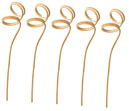 MUCKLILY 20St Diffusor-Sticks Schilf Dekor Luftverteiler gewellter Reed-Diffusor Ätherische Ölstäbchen Anlage Pflanze Aromatherapie-Maschine schmücken Zubehör Bambus