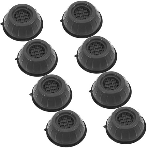 KOMBIUDA 8pcs Foot Pads Washer Floor Protector Fridge Raising Mat Shock-absorbing Vibration Pad for Washing Machine Use