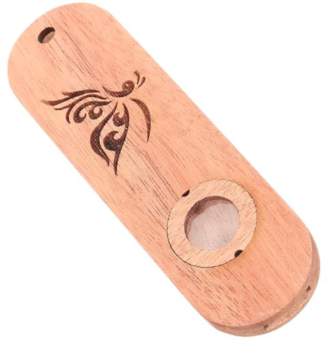 JOINPAYA Wooden Kazoo Für Junge Mädchen Langlebiges Holz Einfach Zu Spielen Für Ukulele Und Gitarre Perfektes Zu Geburtstagen Und Feiertagen