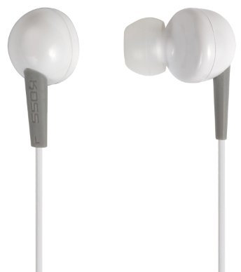 Koss KEB6_in_Ear_Headphones White Intraaural In-Ear Headphones with Wire 16-20000 Hz, 106 DB, White