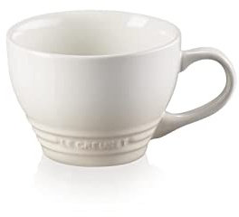 Le Creuset Stengods stor mugg, 400 ml, Meringue