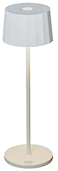 Konstsmide Tischleuchte Positano | weiss | Indoor/Outdoor | USB/Akku | 7813-250, 10 x 10 x 36 cm