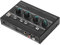 Amplificateur Audio Stéréo en Métal 4 Canaux Amplificateur de Casque Stéréo Compact 4 Voies avec Adaptateur 12V 1.5A pour Scène de Studio(#1)