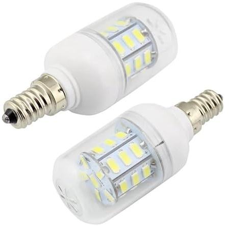 AKSPET Fengyan Home Bulbs 10pcs/lot LED Small Corn Lamp E27/B22/G9/GU10/E14 12V-85V LED Light Source Household Lamp (Size : E14 Warm White)