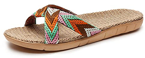 SJTJSPX Pantoufle Femme Homme Chaussons d'été Claquette Semelle Antidérapant Confortable Léger Chaussures Maison Slippers Intérieur Extérieur Sandales Doux EVA Chaussures de Piscine Douche Plage