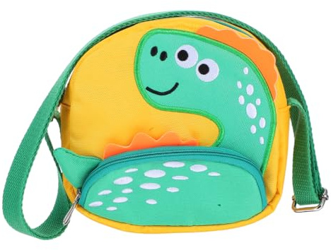 PACKOVE Schultertasche Mit Dinosaurier Muster Dino Tasche Kinder Umhängetasche Cartoon Crossbody Tasche für Ausflüge Und Reisen