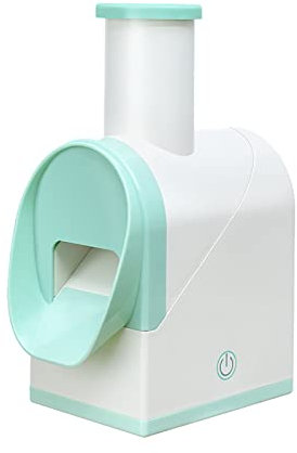 STMKB Ice Crusher, 60W Home USB Manuell Tragbarer DoppelmesserEis-Slush-Maker, Einfach Zu Bedienen, Geeignet Für Getränkegeschäfte, Hot-Pot-Restaurants, Restaurants, Bars Und Frischkostläden