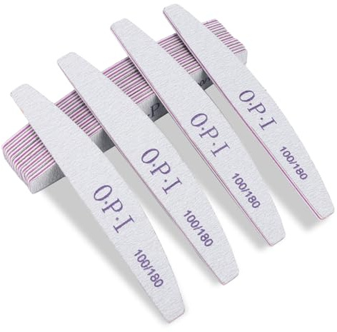 Bwetomk 25 Pcs Professional Nail Files (Grey), Double Sided Emery Board for Nails 100/180 Grit Washable Nail File, Fingernail Buffering Files Manicure Tools Nail Styling Tools Pet Grooming Tools