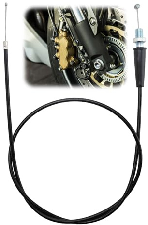 110cm Motorcycle Throttle Cable Replacement for Pit Bike Straight Head | Universal Extension Throttle Wire, Fits for Pit Dirt, Motor Trail, Motocross Bikes. Long-lasting Construction.