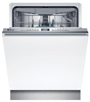 Balay, Lavavajillas Integrable, 60 cm. de ancho, 14 servicios, 3ª Bandeja, Infolight, Home Connect, Función Media Carga, Panel Acero, 3VH6330SA