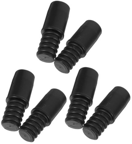 COLLBATH 6pcs Threaded Broom Handle Adapter Set Compatible 22mm Extension Poles Sturdy Connector for Household Cleaning Tools for Mop and Broom Use